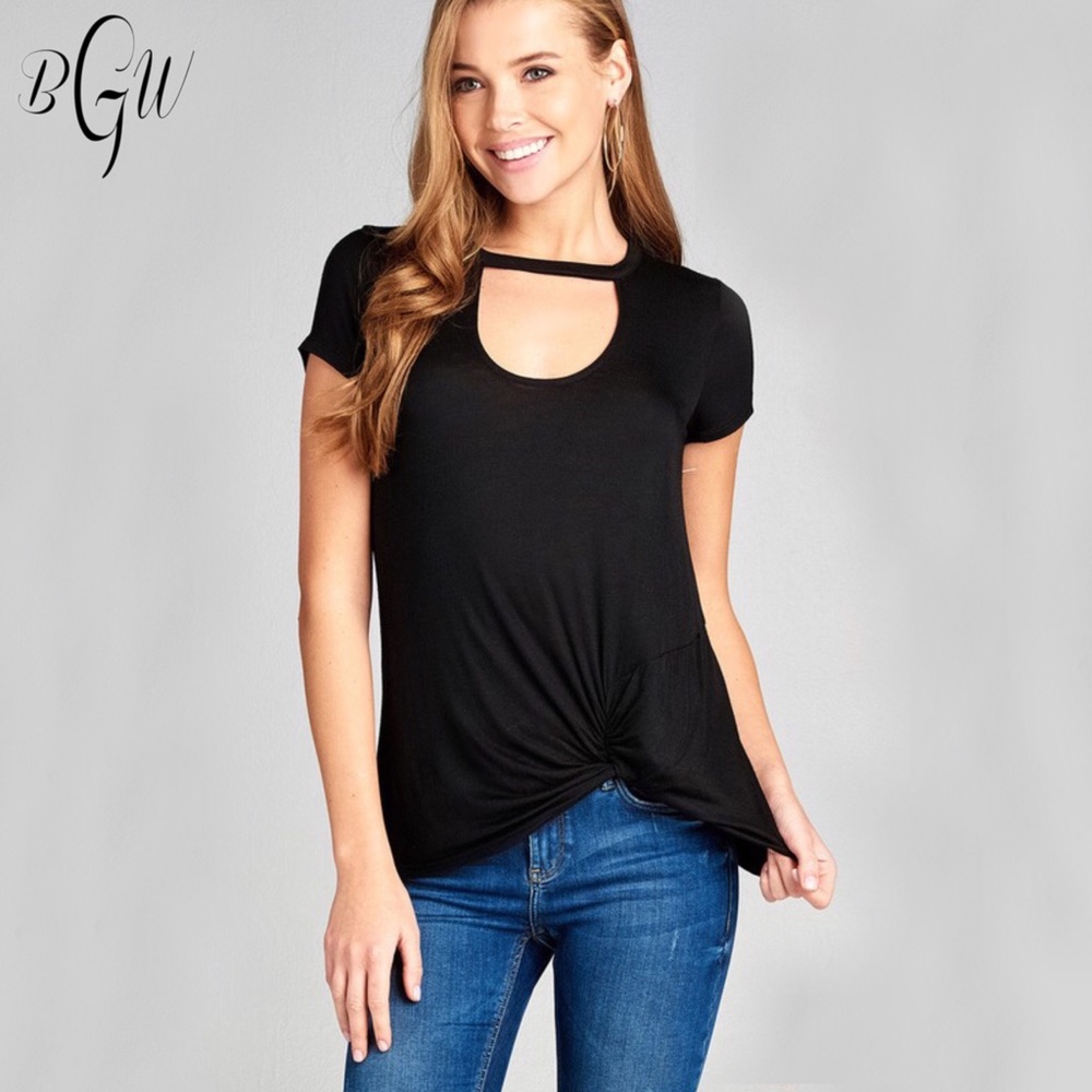 LAST 1🆕5⭐️Choker Twist Hem